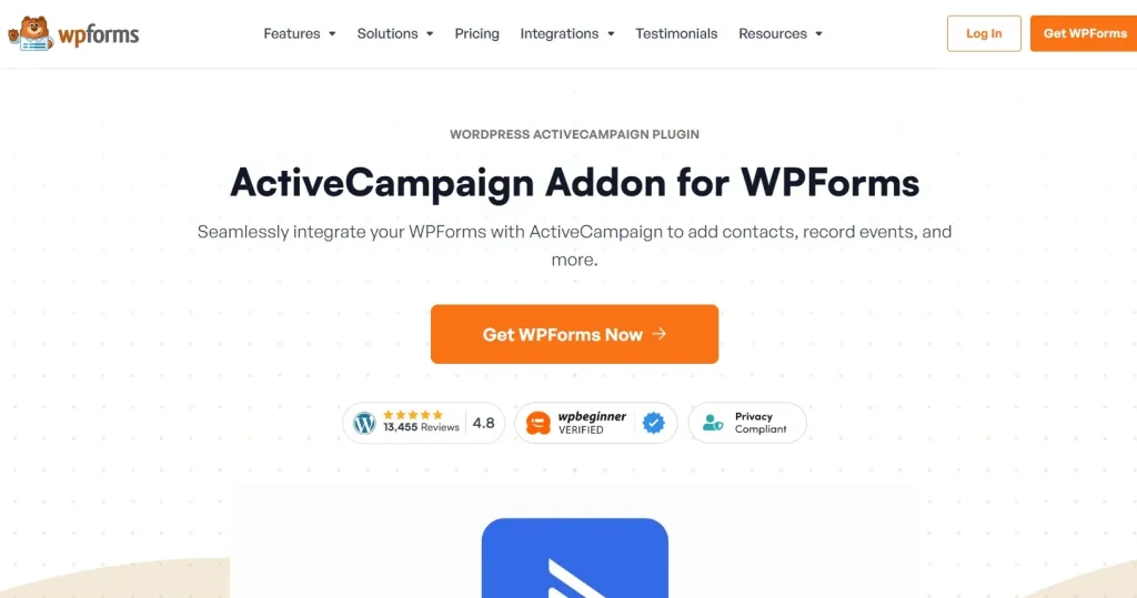 WPForms ActiveCampaign