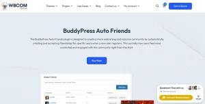 Wbcom Designs – BuddyPress Auto Friends