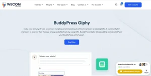 Wbcom Designs – BuddyPress Giphy