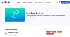 Wbcom Designs – BuddyPress Reactions