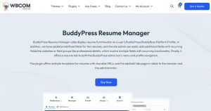 Wbcom Designs – BuddyPress Resume Manager