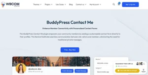 Wbcom Designs – Buddypress Contact Me
