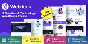 Webteck – IT Solution and AI Technology WordPress Theme