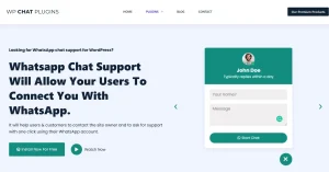 Whatsapp chat support