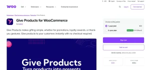 WooCommerce Give Products