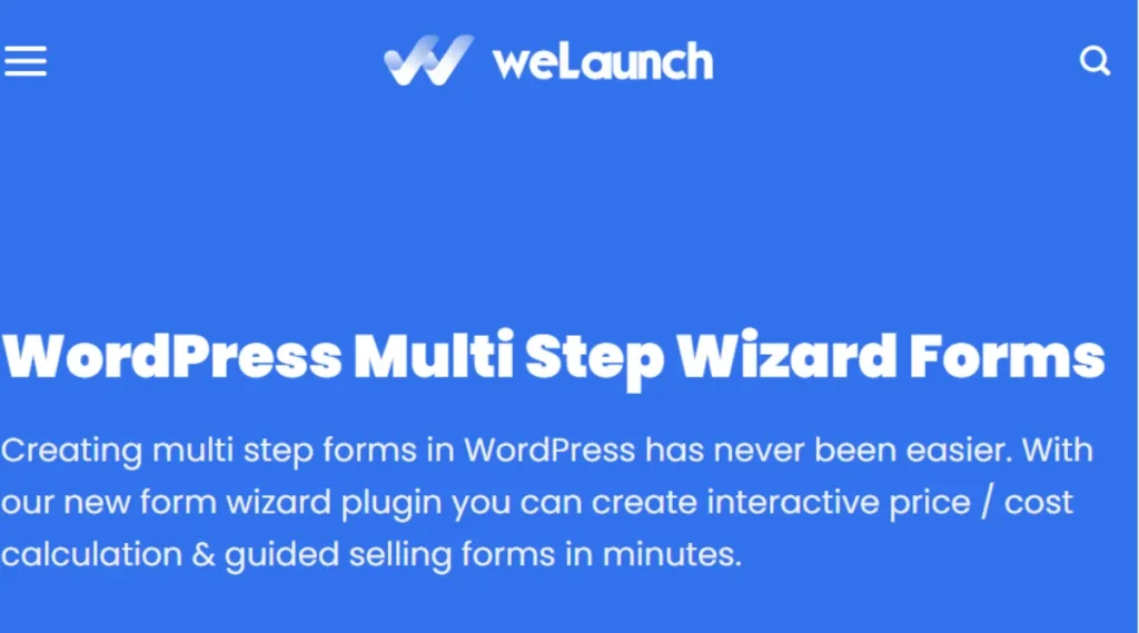 WordPress Form Wizard