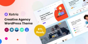 Xotric - Creative Agency WordPress Theme + RTL