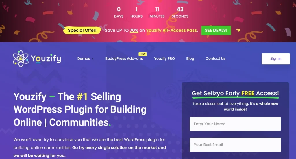 Youzify – BuddyPress Two Factor Authentication