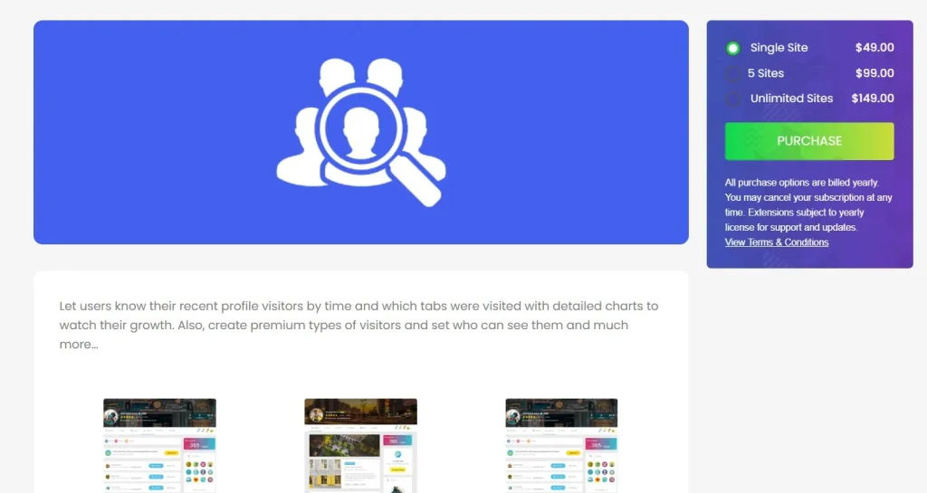 Youzify – BuddyPress Who Viewed My Profile