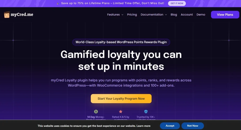 myCred Daily Login Rewards