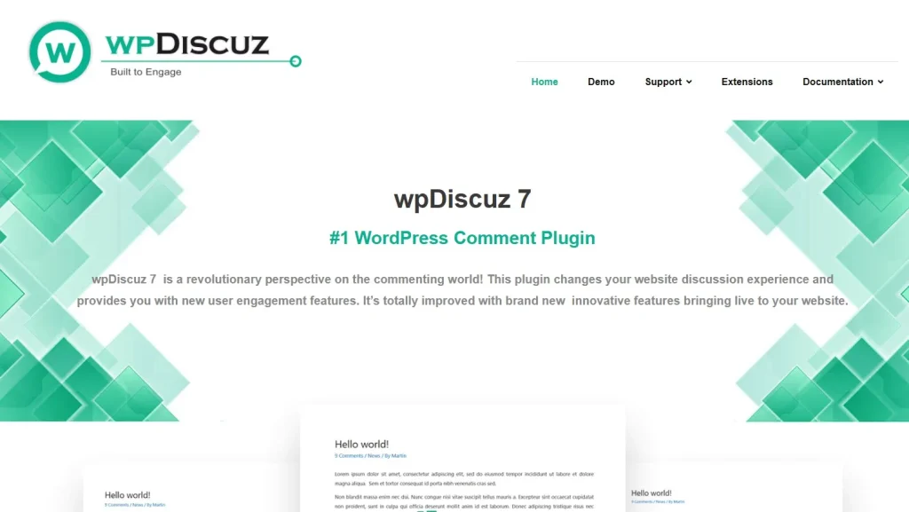 wpDiscuz – User Notifications