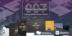 907 - Responsive Multi-Purpose WordPress Theme