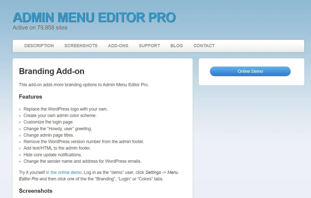 AME Branding Add-on