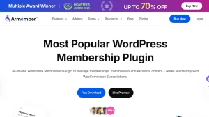 ARMember – Complete Membership Plugin