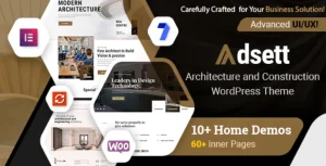 Adsett - Architecture WordPress Theme