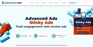 Advanced Ads – Sticky Ads