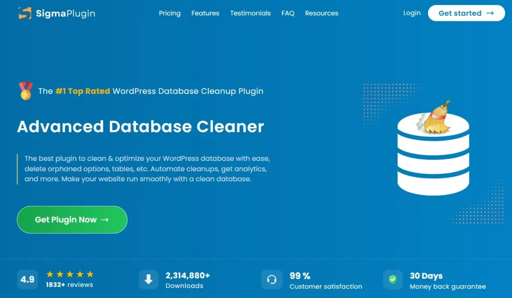 Advanced Database Cleaner PRO