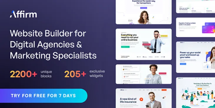 Affirm - Marketing & Digital Agency WordPress Theme