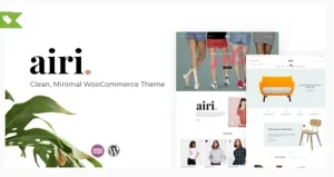 Airi - Clean, Minimal WooCommerce Theme
