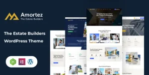 Amortez – Real Estate Group WordPress Theme + RTL
