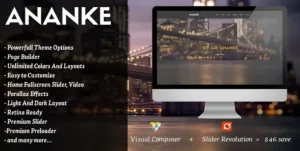 Ananke - One Page Parallax WordPress Theme
