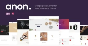 Anon - Multipurpose Elementor WooCommerce Themes