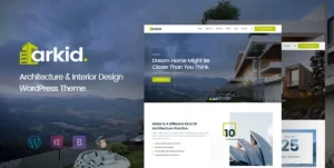 Arkid - Architecture and Interior Design WordPress Theme