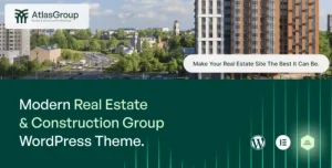 AtlasGroup - Real Estate & Construction Group WordPress Theme