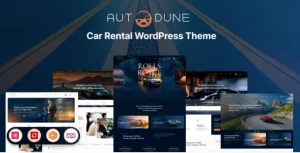 Autodune - Car Rental & Limousine WordPress Theme