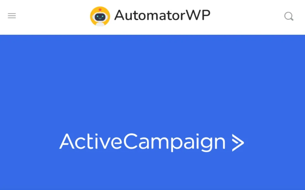 AutomatorWP – ActiveCampaign