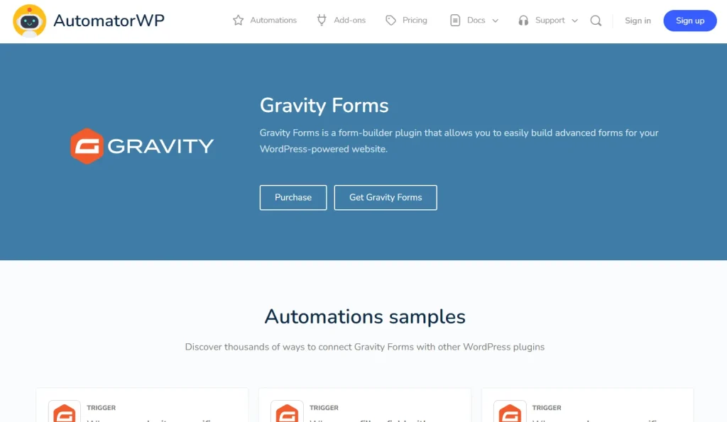 AutomatorWP – Gravity Forms