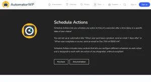 AutomatorWP – Schedule Actions