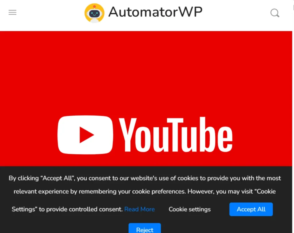 AutomatorWP – Youtube