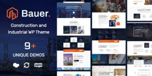 Bauer | Construction and Industrial WordPress Theme