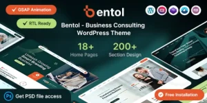 Bentol - Business Consulting WordPress Theme