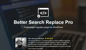 Better Search Replace Pro