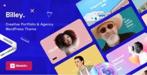 Billey - Creative Portfolio & Agency Elementor WordPress Theme