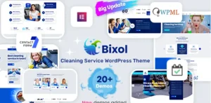 Bixol - Cleaning Services WordPress
