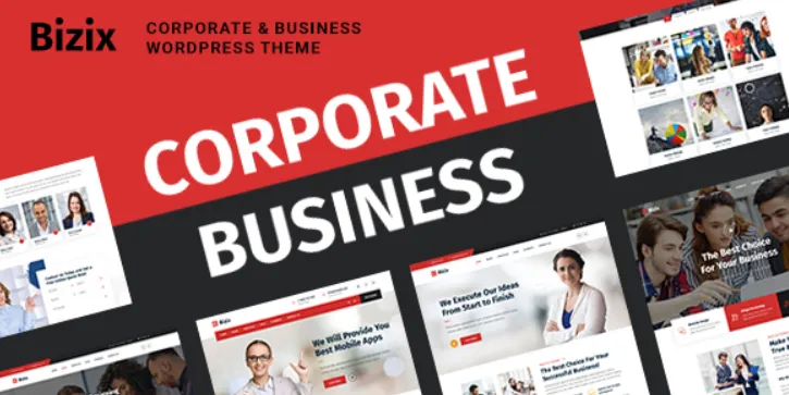 Bizix - Corporate and Business WordPress Theme