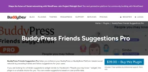 BuddyPress Friends Suggestions Pro
