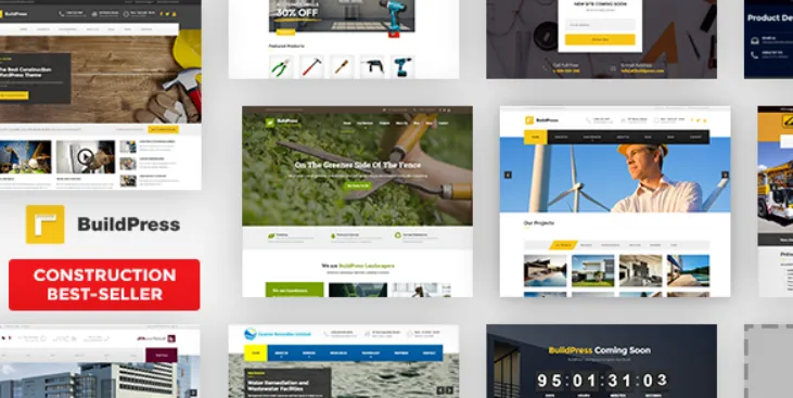 BuildPress - Multi-purpose Construction and Landscape WP Theme