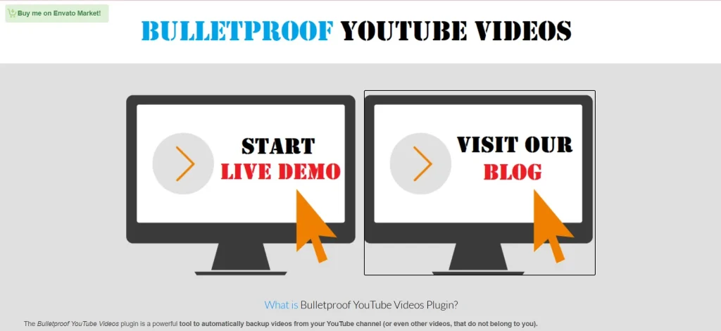 Bulletproof Videos – YouTube Channel Backup