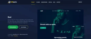 CSS Igniter Oscillator WordPress Theme