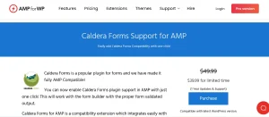 Caldera Forms for AMP