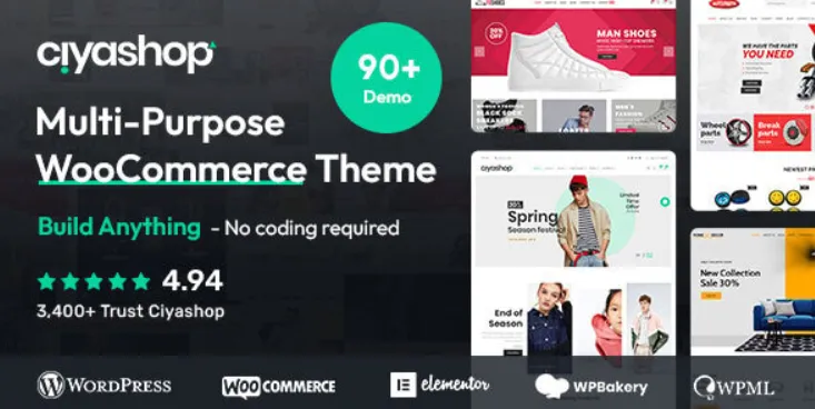 CiyaShop - Multipurpose WooCommerce Theme