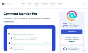 Comment Mention Pro for wProject