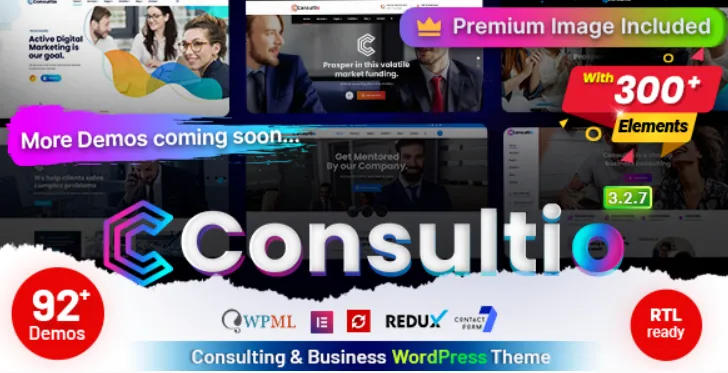 Consultio - Consulting Corporate WordPress Theme