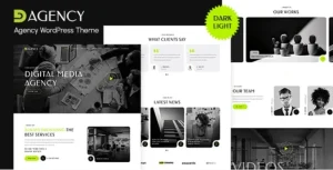 Dagency - Digital Agency WordPress Theme