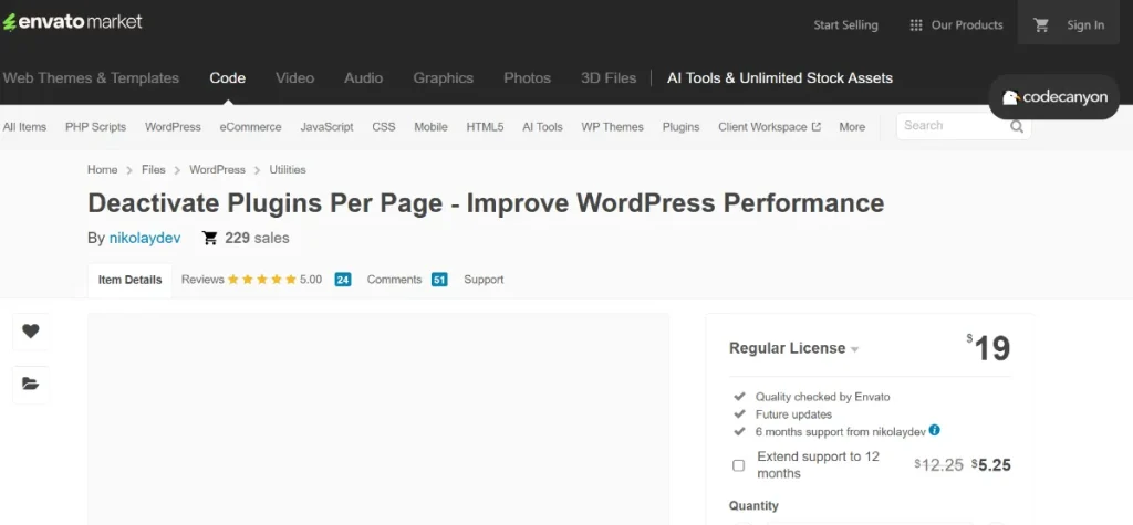Deactivate Plugins per Page