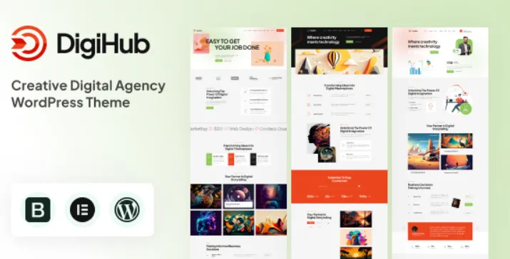 Digihub - Digital Agency WordPress Theme